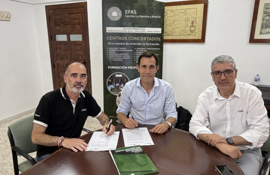 Case IH, New Holland y EFAS firman un acuerdo estratégico para fomentar la formación de jóvenes y su acceso al mercado laboral agrario
