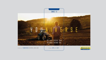 New Holland Agriculture ampliará la feria digital YOUNIVERSE una semana más