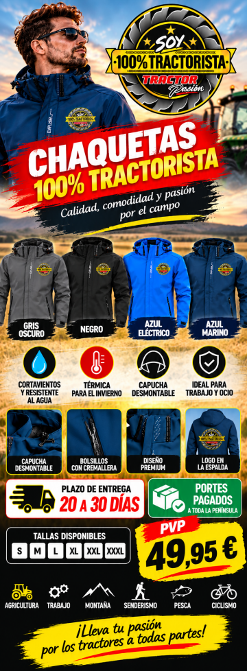 Chaquetas TractorPasion