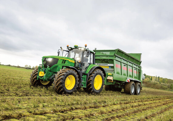 John Deere actualiza la serie 6M para el MY2027
