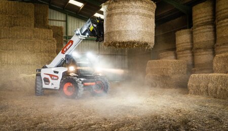 Nuevo manipulador telescópico supercompacto Bobcat para agricultura