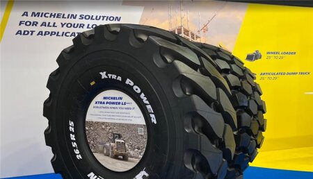 MICHELIN XTRA POWER L5 26.5 R25: el neumático diseñado para mejorar las prestaciones de las cargadoras pesadas en minas y canteras