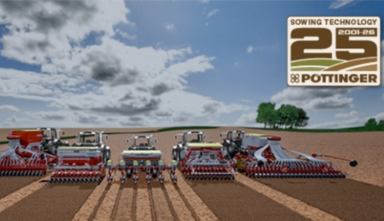 25 años de técnica de siembra en PÖTTINGER - una historia de éxito