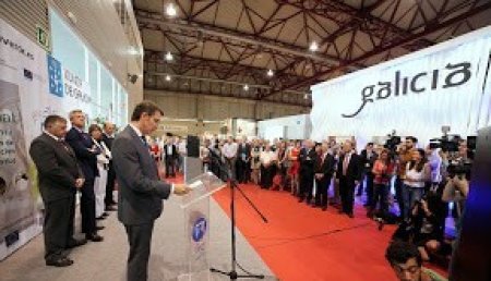 El presidente de la Xunta de Galicia, Alberto Núñez Feijóo, inauguró esta tarde la 37ª Feria Internacional Semana Verde de Galicia y sus certámenes paralelos