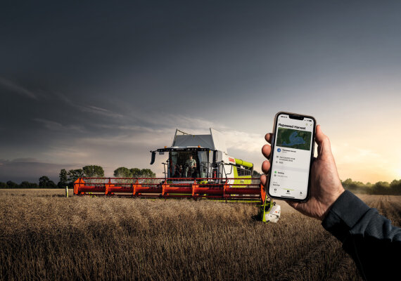 CLAAS connect estará muy presente en el stand de CLAAS en la feria Agritechnica 2025