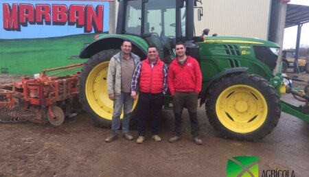 Agricola Noroeste Entrega un John Deere 6130M a Marban Ruano de Leon