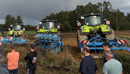 Agrícola Curtis y LEMKEN Ibérica reúnen a profesionales del sector agrícola en una jornada de demostraciones en Mazaricos