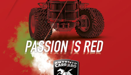 Calendario Antonio Carraro 2019 “Passion is Red”