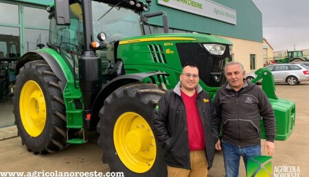 Agrícola Noroeste entrega John Deere 6175R ULTIMATE a Jose Manuel