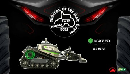 AgXeed gana el primer premio TOTYBot del mundo