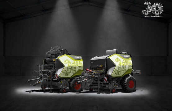 CLAAS celebra 30 años de rotoempacadoras de cámara variable con dos modelos conmemorativos y atractivas condiciones especiales de financiación