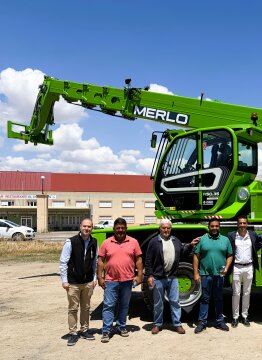 Merlo Ibérica entrega la primera ROTO50.35SPLUS