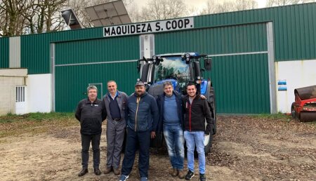 Hitraf entrega a Maquideza S. Coop., un Valtra N154 eV