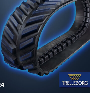 Trelleborg Tires presenta ART1000, sus primeras cadenas de goma agrícolas, en EIMA 2024