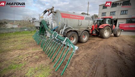 Agricola Matova entrega a Castro SC, de los aplicadores de purín Joskin