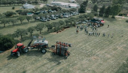Más de 170 productores conocieron la tecnología de la sembradora Air Drill Precision Disk 550 de Case IH