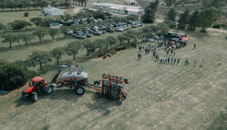 Más de 170 productores conocieron la tecnología de la sembradora Air Drill Precision Disk 550 de Case IH
