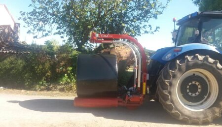 Millares Torron Entrega a SERVICIOS AGRICOLAS Y FORESTALES JOSE (Bazar - Castro de Rei),  encintadora ALZ H750 AUT.