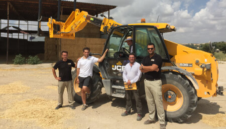 JCB ENTREGA UNA MANIPULADORA TELESCÓPICA 536-70 EN LA COMUNIDAD DE MADRID