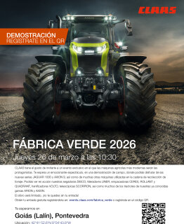 CLAAS presenta en una demostración exclusiva la JAGUAR 1200 y toda la gama de maquinaria de recolección de forraje