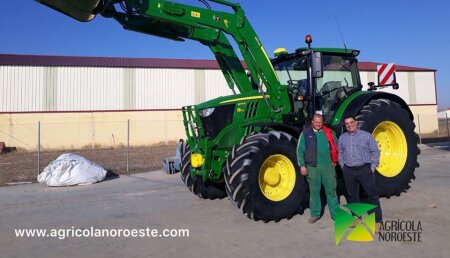 Agrícola Noroeste entrega John Deere 6175R a los Hermanos Toranzo, Felix y Alvaro