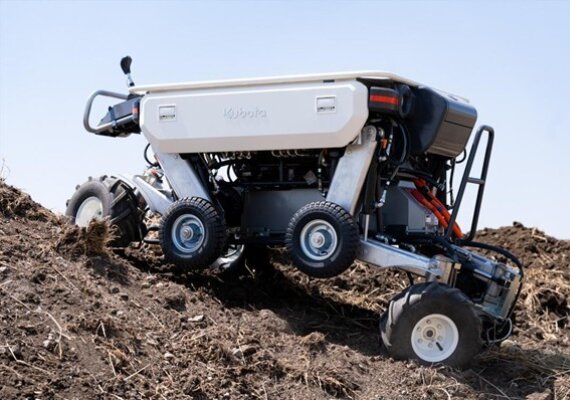 Kubota presenta una galardonada plataforma todoterreno para trabajar en terrenos accidentados