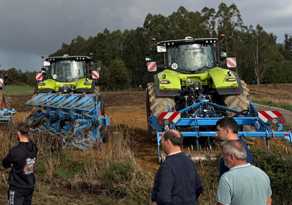 Agrícola Curtis y LEMKEN Ibérica reúnen a profesionales del sector agrícola en una jornada de demostraciones en Mazaricos