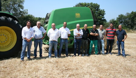 Demostracion de Maquinaria Agricola Noroeste 2016