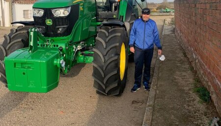 Agrícola Noroeste entrega Jhon Deere 6M - 6155M a Niyo