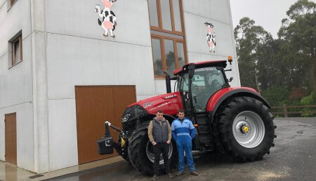 Agricola Matova SL Entrega a GANADERÍA PASTORA SC de Castelo, Case  Optum 270 CvxDrive