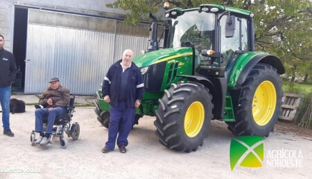 Agricola Noroeste entrega John Deere 6120M a Marta