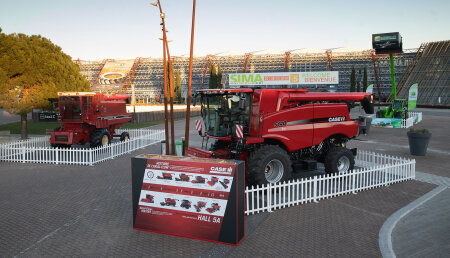 Vuelve a SIMA la primera cosechadora Axial-Flow cuatro décadas después de su debut