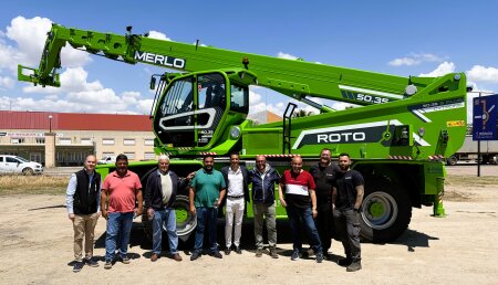 Merlo Ibérica entrega la primera ROTO50.35SPLUS