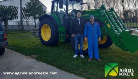 Agrícola Noroeste entrega John Deere 6130M con PALA 623R a Maria del Mar y Jose Antonio