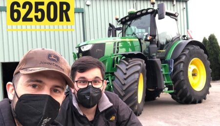 Agrícola Noroeste entrega John Deere 6R - 6250R a Marcos Otero