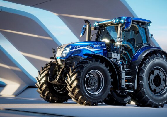 La New Holland T7 de distancia entre ejes estándar gana el prestigioso premio Red Dot Design Award.