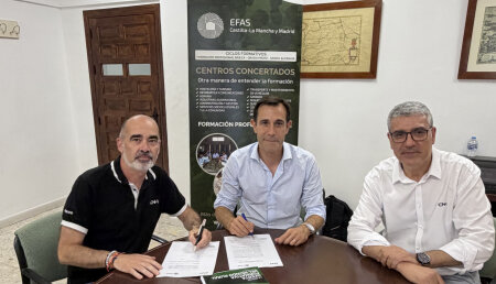 Case IH, New Holland y EFAS firman un acuerdo estratégico para fomentar la formación de jóvenes y su acceso al mercado laboral agrario