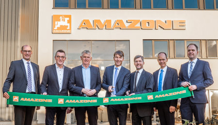 Amazone inaugura su nueva fábrica en Bramsche