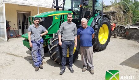 Agrícola Noroeste entrega John Deere  6115MC a Marcos