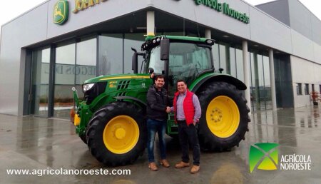  Agrícola Noroeste Entrega John Deere 6130R Full Equipe a Jose