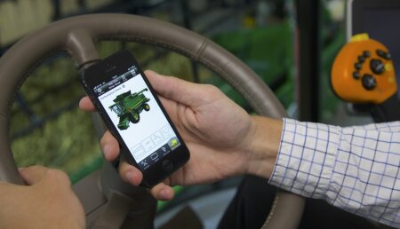 JOHN DEERE LANZA LA APP GOHARVEST PARA OPTIMIZAR LAS JORNADAS DE LABOREO DE LAS COSECHADORAS