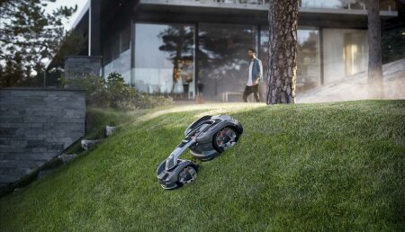 Husqvarna lanza el robot cortacésped que incorpora inteligencia artificial y tracción a las 4 ruedas  