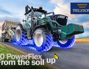 Trelleborg Tires presenta el nuevo TM800 PowerFlex, diseñado para la excelencia en el campo y la carretera