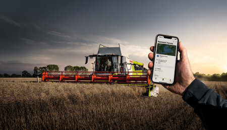 CLAAS connect estará muy presente en el stand de CLAAS en la feria Agritechnica 2025