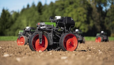 La última generación de robots de siembra:  El Fendt Xaver se hace adulto