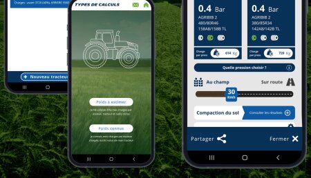 MICHELIN Agropressure: la aplicación para el cálculo de la presión de los neumáticos agrícolas
