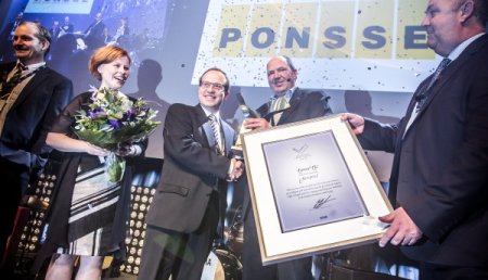 Ponsse gana el Swedish Steel Prize 2015