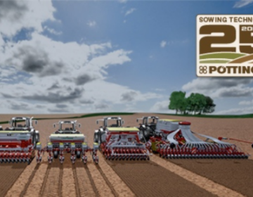 25 años de técnica de siembra en PÖTTINGER - una historia de éxito