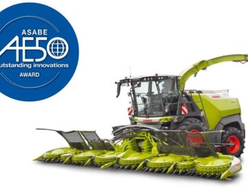 JAGUAR 1000 y ORBIS 10500 de CLAAS reciben los premios AE50