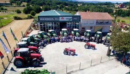 Maxideza entrega 12 Tractores de la marca Fendt y Massey Ferguson